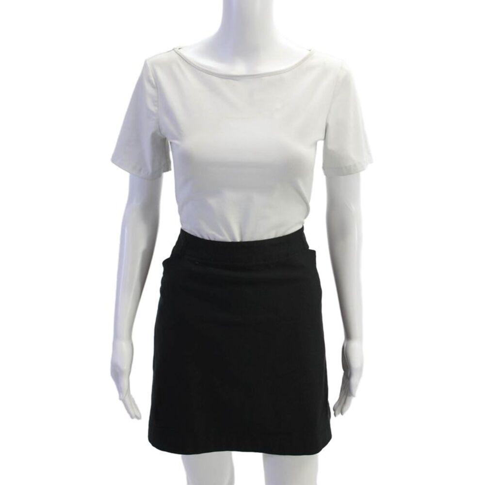 Nike Golf  Womens Solid Mini Activewear Skort Black Size 14